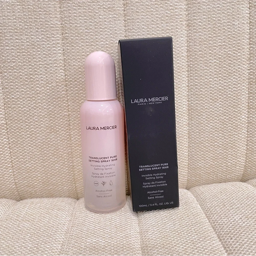 NEW Laura Mercier Translucent Pure Setting‎ Spray 16HR Alcohol-Free 100ml 3.4oz